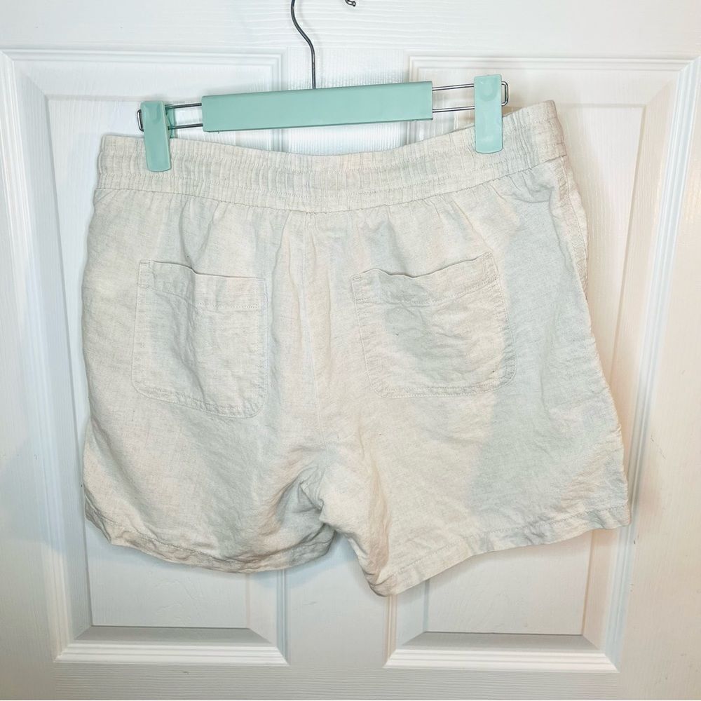 Amazon Essentials Women's 4.5" Inseam Drawstring Linen Blend Short M - Picture 7 of 9